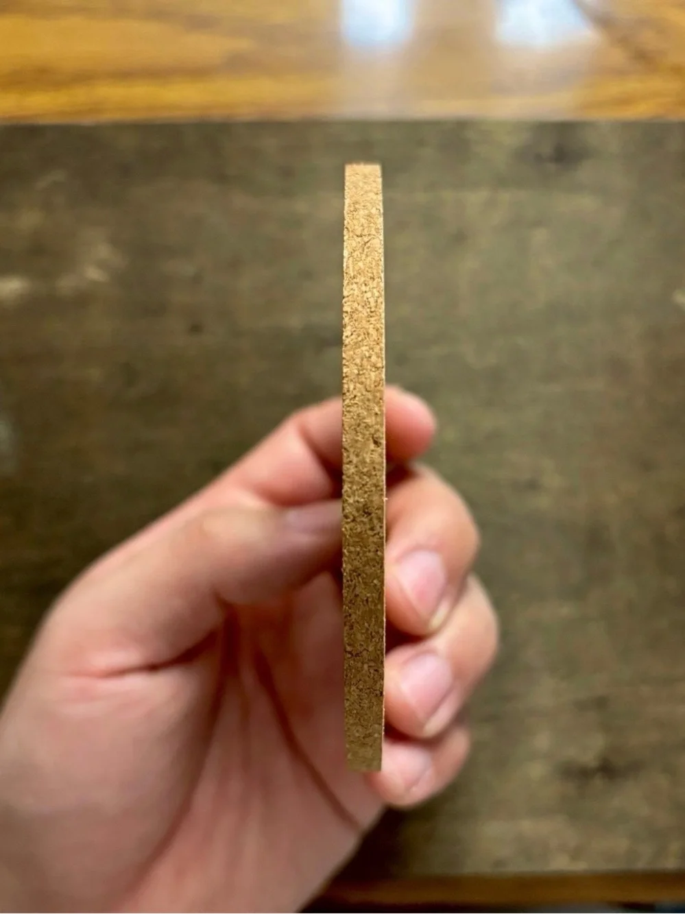 Pokemon Eevee Laser Engraved Cork Coaster